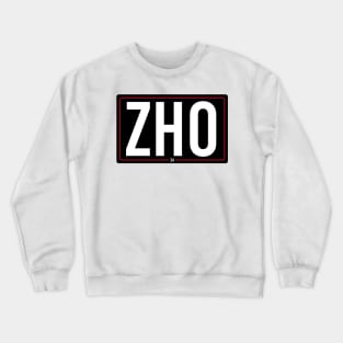 Guanyu Zhou 24 - Driver Tag Crewneck Sweatshirt